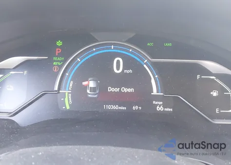 2018 Honda Clarity Plug-In Hybrid Touring из США, поврежденный, VIN JHMZC5F31JC010466